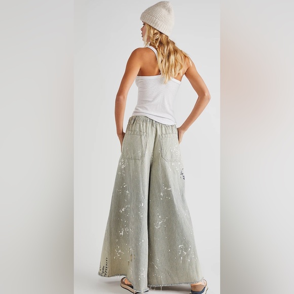 FP wide leg paint pants - Picture 4 of 8